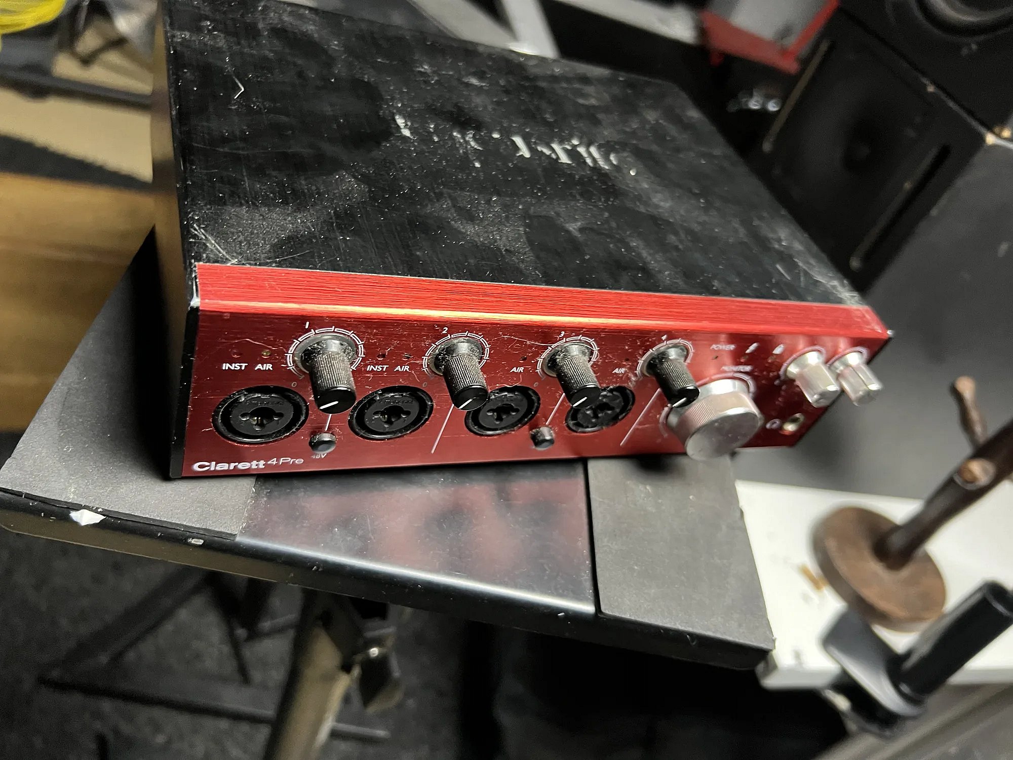 Focusrite Clarett 4Pre, interfejs audio z czterema przedwzmacniaczami mikrofonowymi